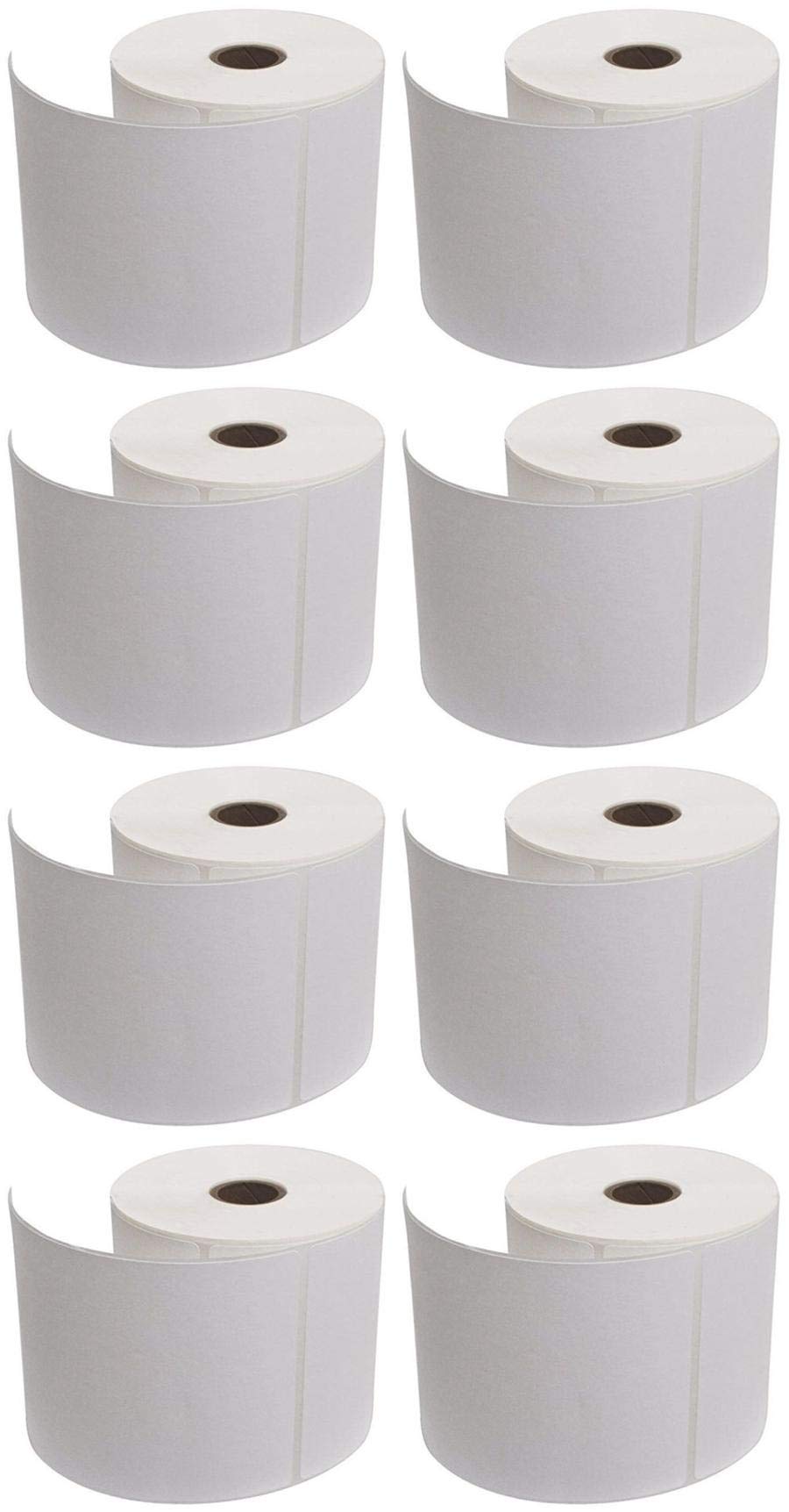 8 Rolls - Oknuu 4" x 6" 450 Labels/Roll Shipping Labels For Thermal Printers, BPA Free, Strong Adhesive, Resistant To Scratches and Smudges...