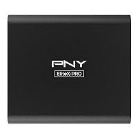 PNY EliteX-PRO 1TB USB 3.2 Gen 2x2 Type-C Portable Solid State Drive (SSD) – (PSD0CS2260-1TB-RB)