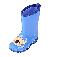 Girls Toddler Shoes Boots Infant Rain Cartoon Rain Boys Kids Rubber Baby Shoes Boys Casual Shoes