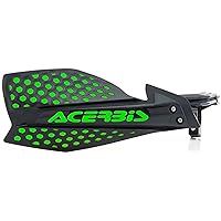 Acerbis X-Ultimate Handguards - Black/Green (2645481043)