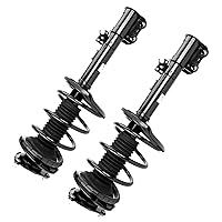 Front Complete Struts Shock Absorber Compatible with R-AV4 2001 2002 2003, Quick Suspension 271454 271453, Struts with Coil Spring Assemblies SAA105 2 PCS