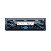 Sony DSXM55BT Bluetooth Marine Digital Media Stereo Receiver SiriusXM Ready, Single DIN