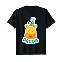 Jacob Personalised Funny Happy Birthday Gift Idea T-Shirt