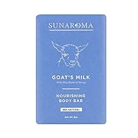 SUNAROMA Soap - 8.5oz (Goat*s Milk with Shea Butter and Manuka Honey)