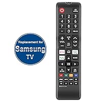 BN59-01315A BN59-01315D Replacement for Samsung Remote Control and Smart 4K Ultra UHD Curved Series 8/7/ 6 TV HDTV LED, UN 32/40/ 43/50/ 55/58/ 65/75 inch N/NU/RU Series 5300 6900 710D