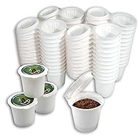 48 Count Green - iFillCup, fill your own Empty Single Serve Pods. Eco friendly 100% recyclable pods for use in k cup brewers including 1.0 & 2.0 Keurig. Airtight to seal in freshness.
