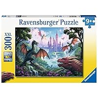 Ravensburger The Wrath of The Dragon Jigsaw Puzzle Jigsaw Puzzle for Adults and Children Age 9 Years Up - 300 Pieces