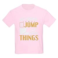 CafePress My Hobby is to Jump from Things Cliff Jump T Shirt Youth Kids Cotton T-Shirt