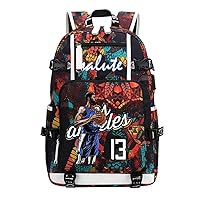 Basketball Player George Multifunction Backpack Travel Backpack Fans Bag For Men Women (Style 1)