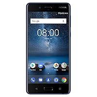Nokia 8 - Android One (Upgrade to Pie) - 64 GB - Unlocked Smartphone (AT&T/T-Mobile/MetroPCS/Cricket/H2O) - 5.3