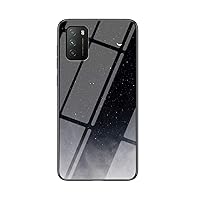 IVY Tempered Glass Starry Sky Case for Xiaomi Poco M3 Case - D