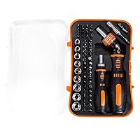 Ratchet Screwdriver Set Magnetic Bits Precision Socket Screwdriver Bit Set Adjustable Ratchet Handle 61 in 1 Hand Tools