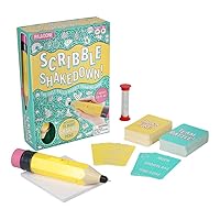 Scribble Shakedown Family Fun Drawing Game, Party Games for Kids & Adults of All Ages, Game Night Fun for Girls & Boys 4+ Players Ages 8+ by Paladone