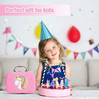 Kids Makeup Kit for Girls, Real Makeup Kit for Kids, Washable Makeup Kit Christmas Toys for Little Girls Child Pretend Play Makeup for 4 5 6 7 Years Old Birthday Gifts Toys