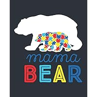 Mama Bear: Autism Planner | 6 Month Goal Charts Guide | Weekly ABA Therapy Milestone Tracker | Medical Appointment Book Mama Bear: Autism Planner | 6 Month Goal Charts Guide | Weekly ABA Therapy Milestone Tracker | Medical Appointment Book Paperback