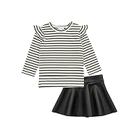 Splendid Baby Girls Paris Stripe Skirt Set