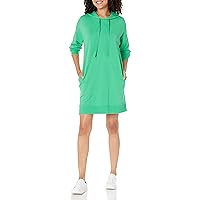 The Drop Women's Iona Long-Sleeve Hooded Mini Sweatshirt Dress
