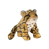 Wild Republic Clouded Leopard Plush, Stuffed Animal, Plush Toy, Gifts for Kids, Cuddlekins 12 Inches