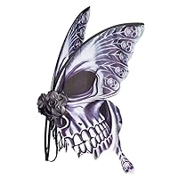 BESTOYARD Skeleton Butterfly Wings Fairy Wings Party Supplies Wings Cosplay Butterfly Wings for Women Costume Butterflies Costume Accessories for Girls Halloween Miss Cloth Dress