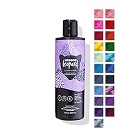 Lilac Glow Semi Permanent Conditioning Hair Color, Repairs and Rejuvenates Hair, All Hair Types and Textures, Vegan, Cruelty-Free, Gluten-Free, 8 Fl. Oz.