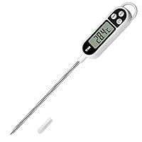 DOQAUS Digital Meat Thermometer, Instant Read Food Thermometer for Cooking  Kitchen Candy with Super Long Probe for Turkey Water Grill Smoker Oil Deep