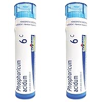 Boiron Phosphoricum Acidum 6C, 80 Pellets, Homeopathic Medicine for Concentration (Pack of 2)