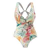 Halter Top Swimsuits for Women Plus High Waisted Bikini Sets for Women Plus Size Scalloped Brief Two Piece Sw