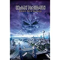 Iron Maiden - Music Poster (Album Cover: Brave New World) (Size: 24
