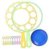 ERINGOGO 1 Set Bubble Blower Giant Bubble Wands Kids Bubbles Wand Assortment Out Door Toys Big Bubble Wand Summer Toys Giant Large Wands Bubble Machine with Tray Abs Child
