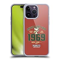 Head Case Designs Officially Licensed Peanuts Snoopy Guitar 1969 Woodstock 50th Soft Gel Case Compatible with Apple iPhone 14 Pro Max and Compatible with MagSafe Accessories