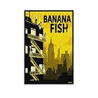 Anime Poster BANANA FISH Indie Room Decor Canvas Wall Art Prints for Wall Decor Room Decor Bedroom Decor Gifts Posters 12x18inch(30x45cm) Unframe-style
