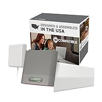 weBoost Destination RV - Cell Phone Signal Booster for Stationary Use | Boosts 5G & 4G LTE for All U.S. & Canadian Carriers - Verizon, AT&T, T-Mobile, more | Made in the U.S. | FCC Approved (470159)