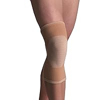 4-Way Elastic Knee Support, Beige, Small