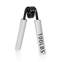 Metal Hand Grip Strengthener, 50LB-350LB No Slip Heavy-Duty Finger, Wrist & Forearm Exercise Strengthener for Home Office & Gym, Muscle Building Grip Strength Trainer