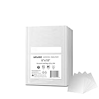 Wevac Pint 6 × 10 Inch, 200 Count, Vacuum Sealer Bags Food Saver, Seal a Meal, Weston. Commercial Grade, BPA Free, Heavy Duty, Great for vac storage, Meal Prep or sous vide