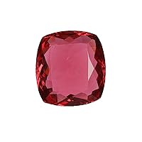 REAL-GEMS 109.85 Ct Pink Tourmaline Cushion Shaped Healing Crystal Gemstone