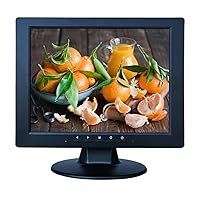 10.4'' inch 800x600 Portable Mini PC Monitor with Built-in Speaker AV BNC for POS Cash Register Ordering Machine Industrial Medical Automation Device, Pluggable U-disk Video Player, W104PN-5361