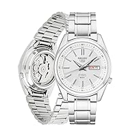 SEIKO Automatic Watch for Men 5-7S Collection - with Day/Date Calendar, Luminous Hands, Stainless Steel Case & Bracelet