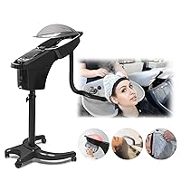 Elitzia Hair Steamer Micro Mist Aroma Steam Mister Hooded 4 Color Light Hair Care Professional for Natural Black Hair Use Shampoo Bowl Hair Wash Recline Chair Black Color with UV Protect Coat ET19290