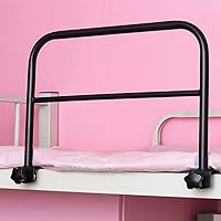 Naisicore Bed Side for Seniors, 18.1inch Sturdy Bed Rails for Elderly Adults Safety, Adjustable Bunk Bed Safety Rails, Adult Bed Rails for Seniors(Black)
