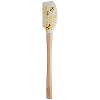 Tovolo Spatulart Honeycomb Bee Spatula, Long-Lasting Color, Dishwasher Safe, Heat-Resistant 600ᴼF