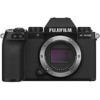 Fujifilm X-S10 Mirrorless Camera Body - Black