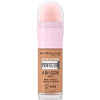 Maybelline New York Instant Age Rewind Instant Perfector 4-In-1 Glow Makeup, Medium