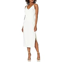 Finders Keepers Women's Dreams Sleeveless Criss-Cross Straight Midi Sheath Dress