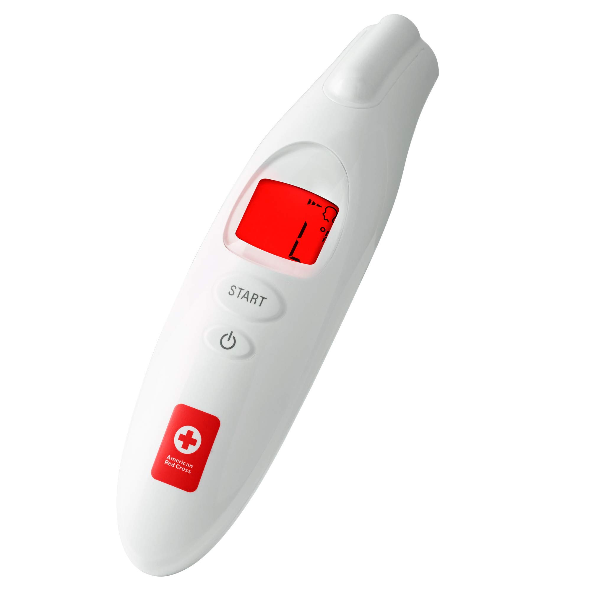 American Red Cross Digital Infrared Forehead No-Touch Thermometer for Adults and Kids (Pack of 2)