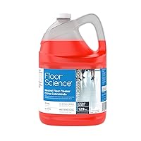 Diversey CBD540441 Floor Science Professional Neutral Floor Cleaner, Deep & Gentle Cleaning with No Residue or Rinse Required, Citrus Scent, Concentrate, 1-Gallon