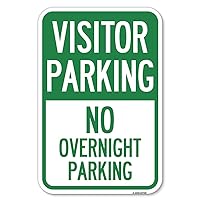 Visitor Parking Sign Visitor Parking No Overnight Parking | 12