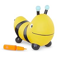 B. Play – Ride-On Bee Bouncer – Bouncy Animal Toy – Inflatable Hopper for Toddlers – Hopping & Bouncing – Air Pump Included – Bouncy Boing - Bizzi