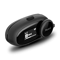 Sena - Parani M10 Motorcycle Bluetooth Headset Communication Device,Black, Boom Mic