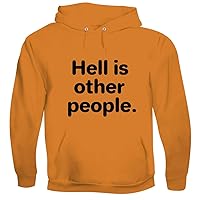 Hell is other people - Men's Soft & Comfortable Pullover Hoodie